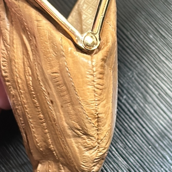 Vintage Genuine Eel Skin  Coin Wallet Change Purse Made in Korea - Picture 7 of 12